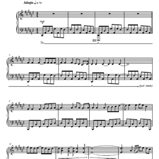 Elder Tree Sheet music PDF Instant Download - Amy Janelle - Solo