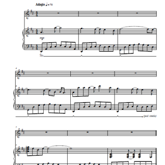 My Love Sheet Music PDF Instant Download