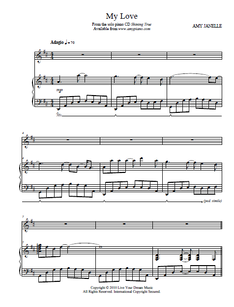 Elder Tree Sheet music PDF Instant Download - Amy Janelle - Solo