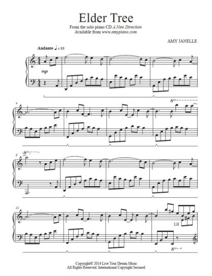 Elder Tree Sheet music PDF Instant Download