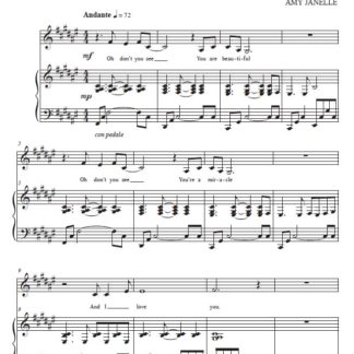 You Are Beautiful Sheet Music PDF Download